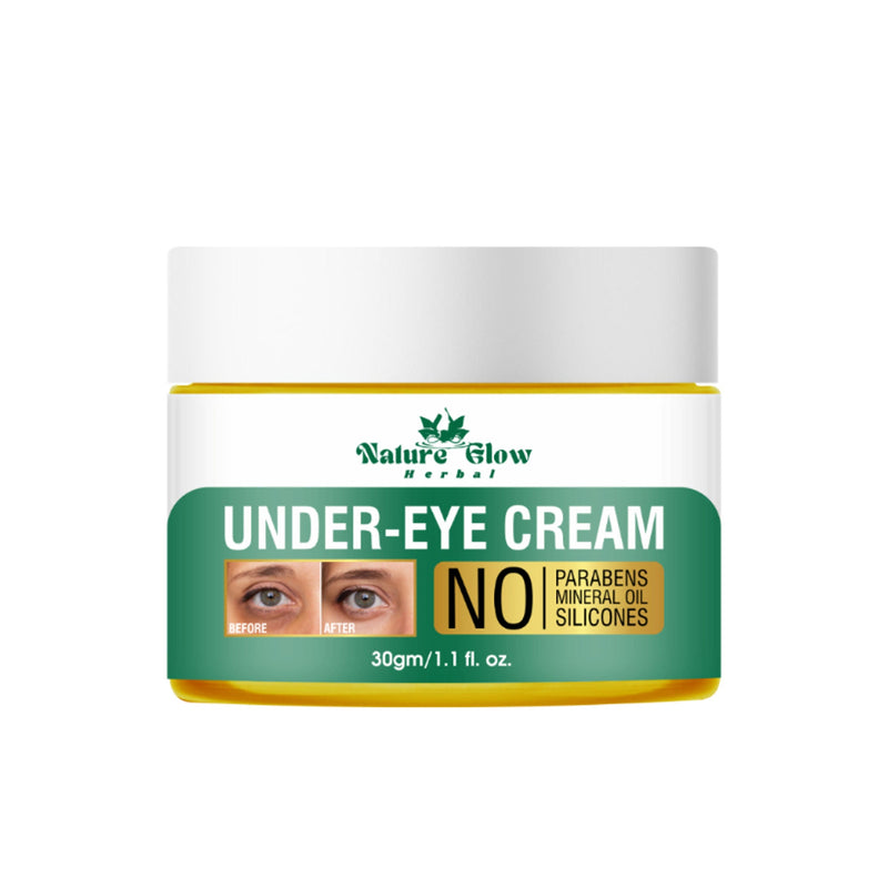 Nature Glow Herbal Under Eye Cream, Brighten, Hydrate