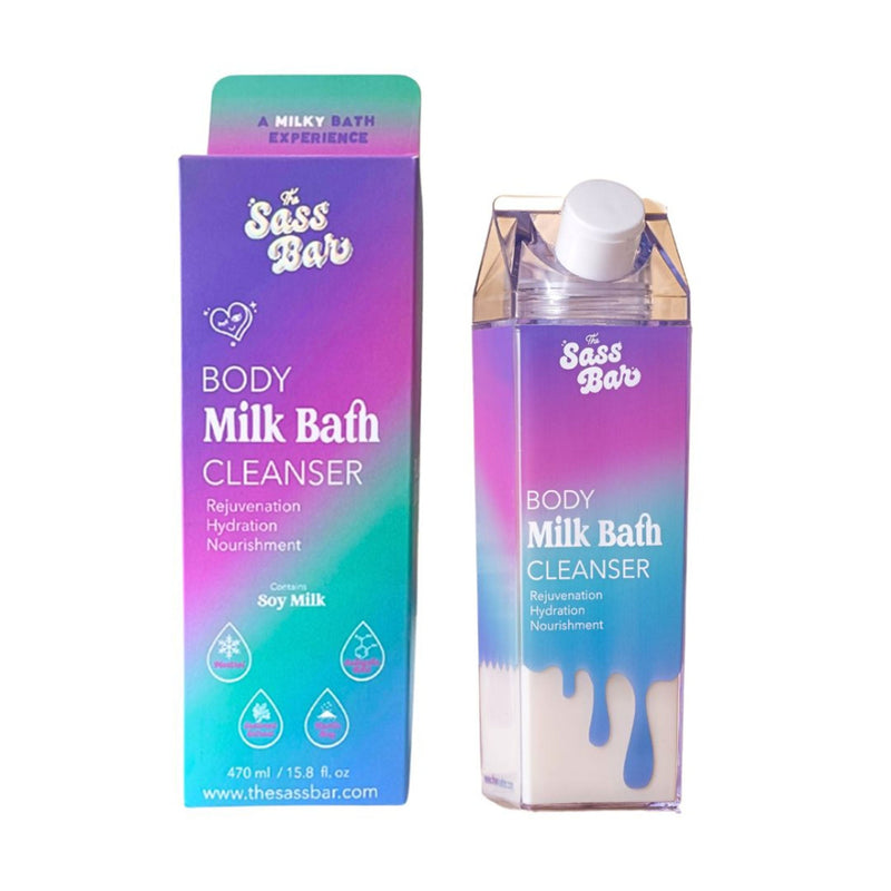 The Sass Bar Aurora Cooling Bodywash Cleanser with Salicyclic Acid + Kaolin Clay For Oily Skin