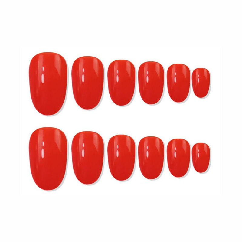 Shills Professional Reusable Press On Nails Oval - SPN529