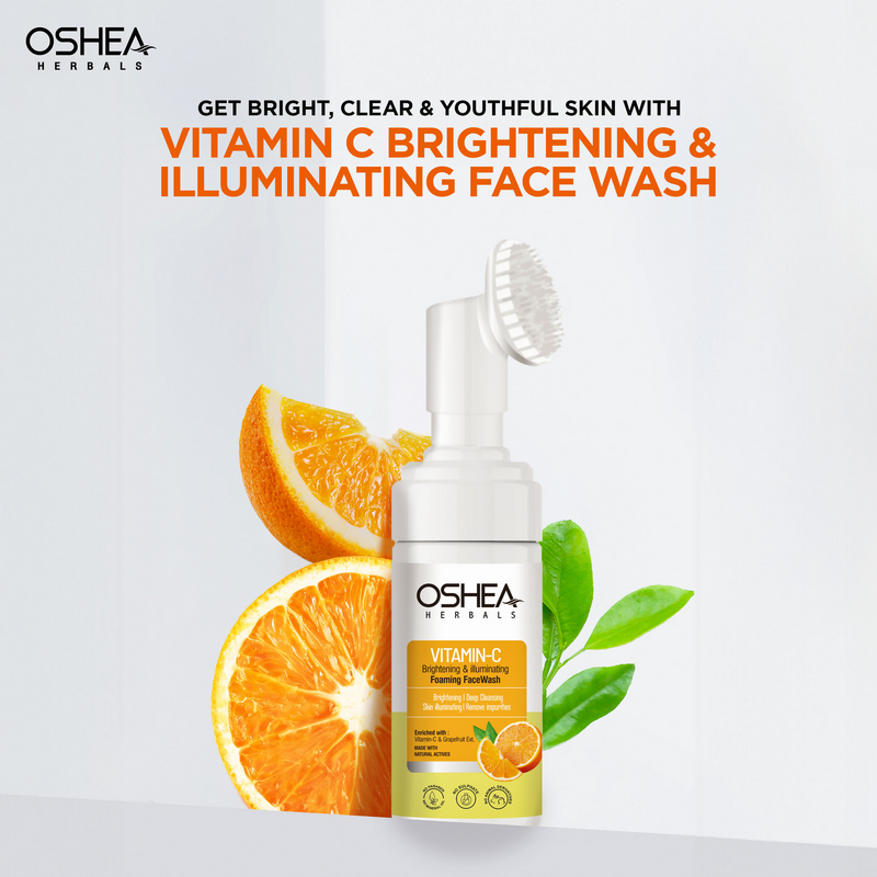 Oshea Herbals Brightening & Illuminating Foaming Face Wash