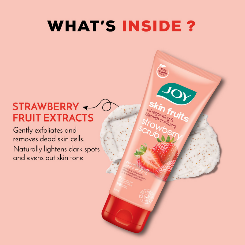 Joy Strawberry Face & Body Scrub