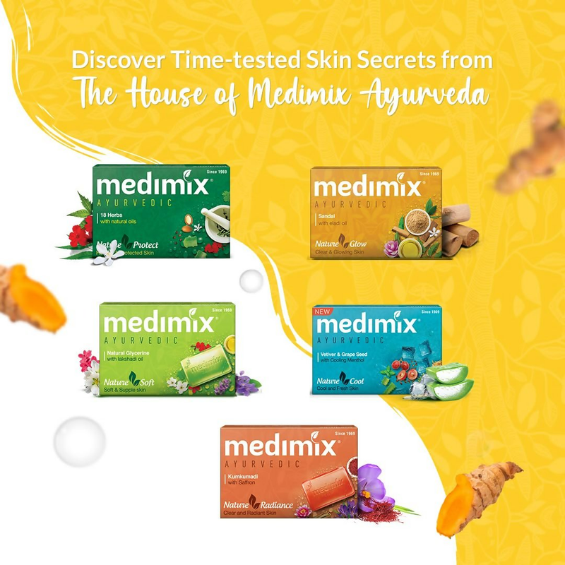 Medimix Ayurvedic Tumeric & Argan Oil Bathing Bar