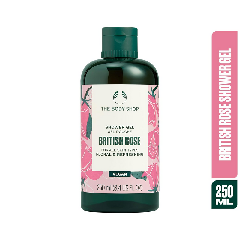 The Body Shop British Rose Bodycare Gift Set, Kit For All Skin