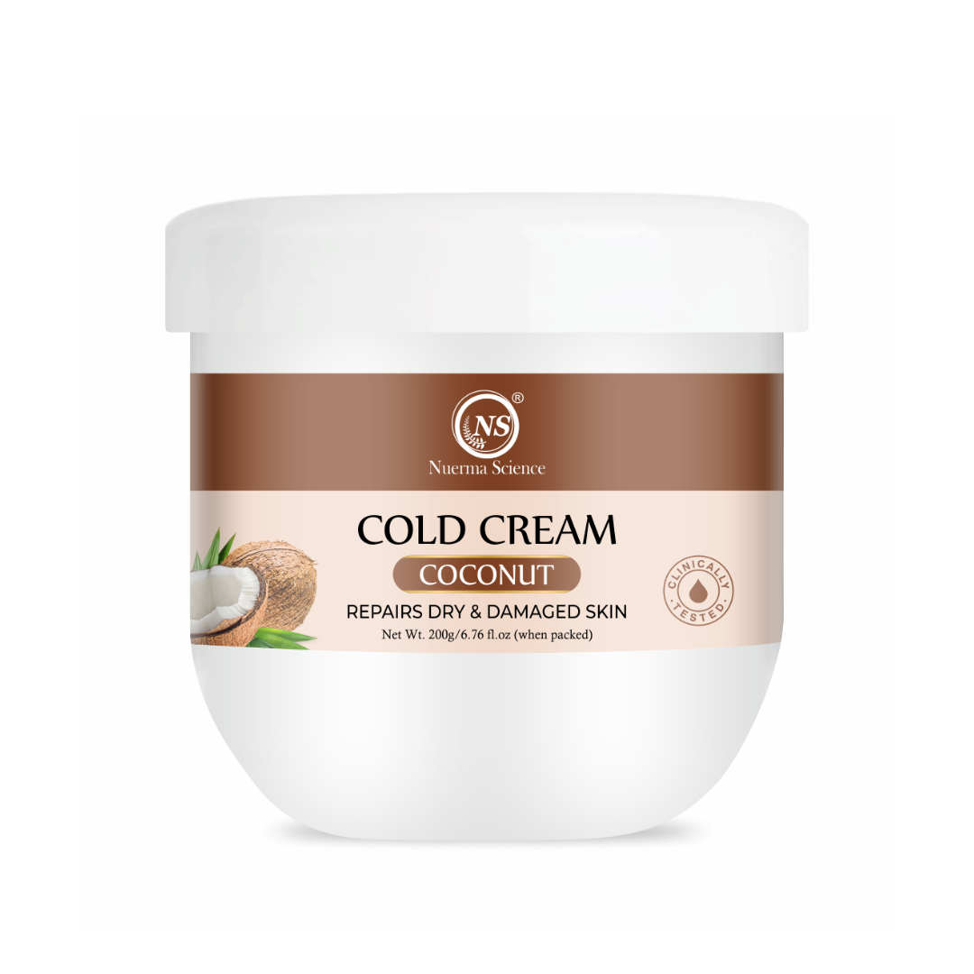 Nuerma Science Coconut Cold Cream For Winters To Repair Dry & Damaged Skin