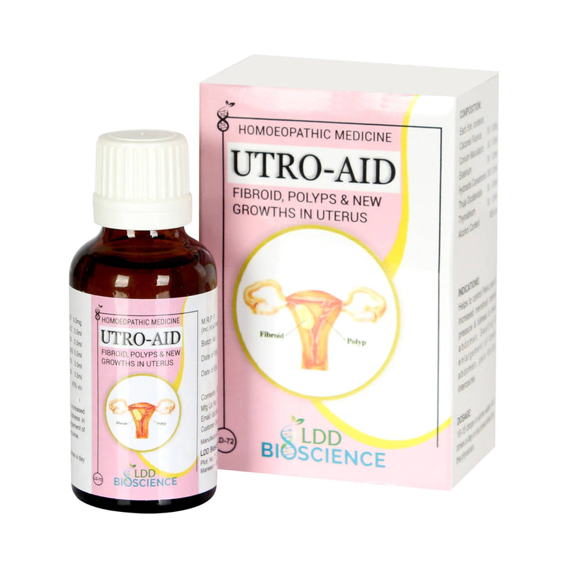 LDD Bioscience Homeopathy Utro-Aid Drops - Limited Time Offer