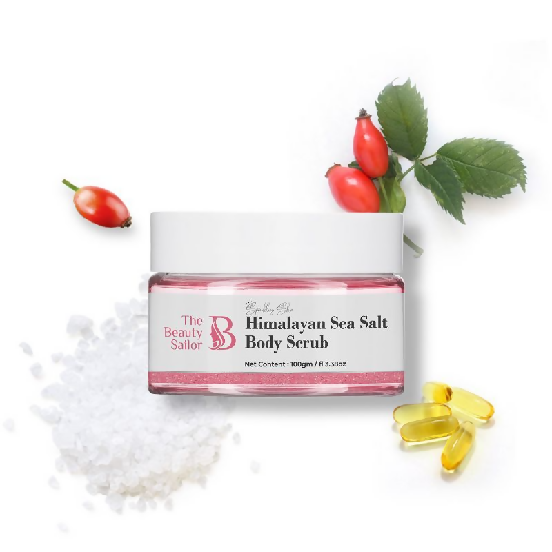 The Beauty Sailor Sparkling Skin Himalayan Sea Salt Body Scrub
