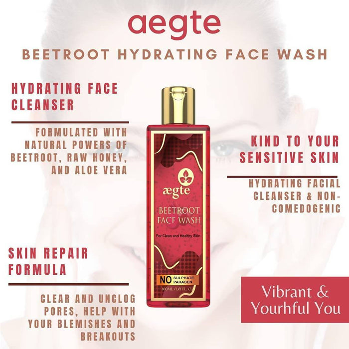 Aegte Beetroot Face Wash