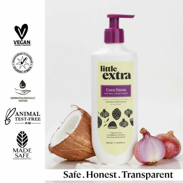 Little Extra Coco Onion Natural Conditioner for Hair Fall Control