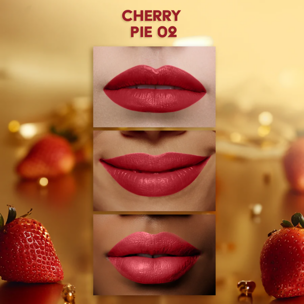 Faces Canada Comfy Matte Velvet Touch Lipstick - Cherry Pie 02