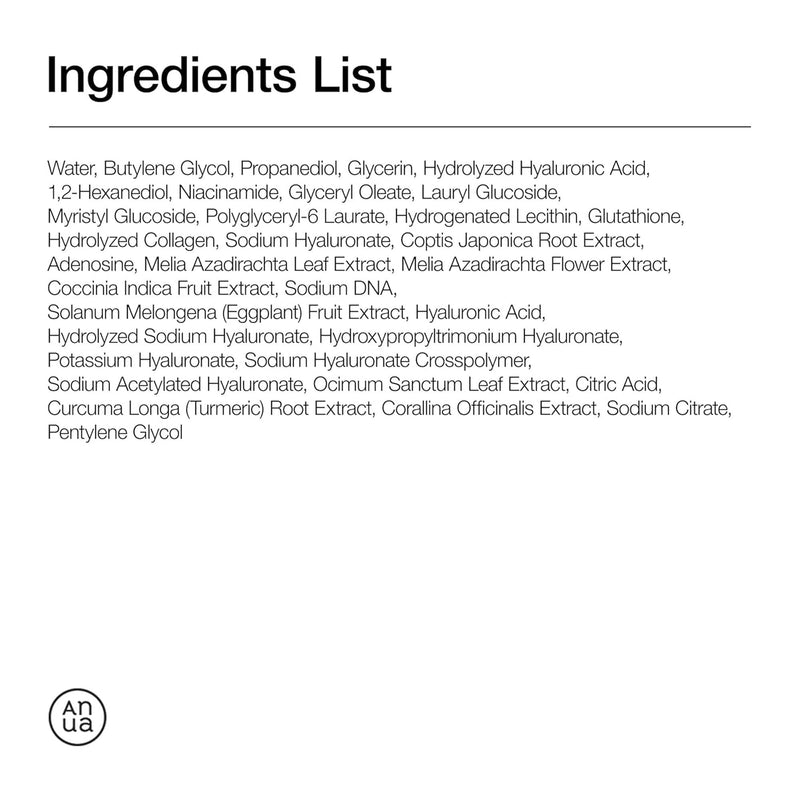 Anua Pdrn Hyaluronic Acid Capsule 100 Serum with Collagen For Plump, Dewy, Radiant Glass Skin