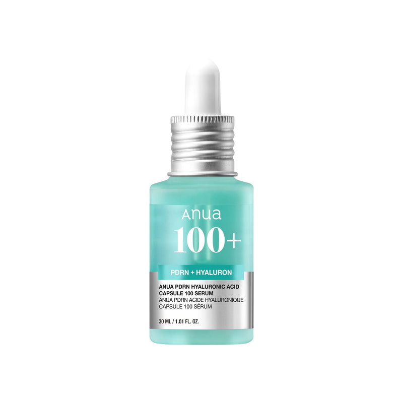 Anua Pdrn Hyaluronic Acid Capsule 100 Serum with Collagen For Plump, Dewy, Radiant Glass Skin