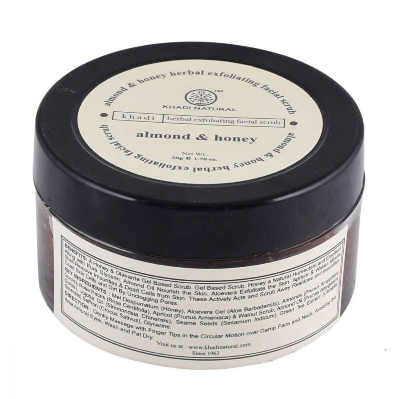 Khadi Natural Almond & Honey Exfoliating Facial Scrub