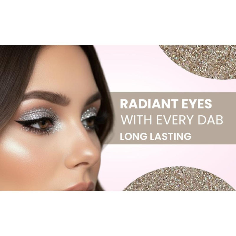 London Prime Makeup Glitter - White Gold