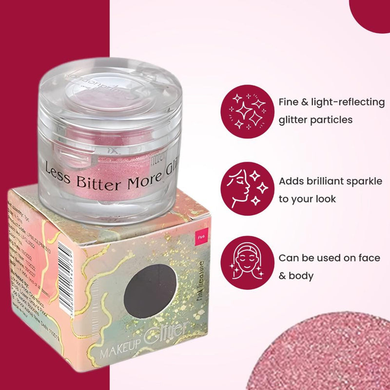 London Prime Makeup Glitter - Pink
