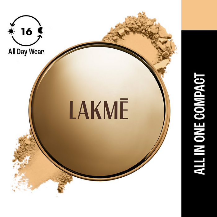 Lakme Powerplay Priming Powder Foundation, 3-In-1, Lasting Matte - Ivory Cream