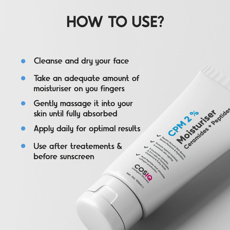 Cos-IQ CPM 2% Ceramides & Peptides Moisturizer