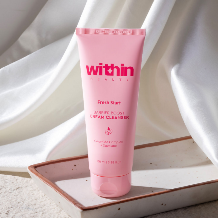 Within Beauty Fresh Start Barrier Boost Cream Face Cleanser