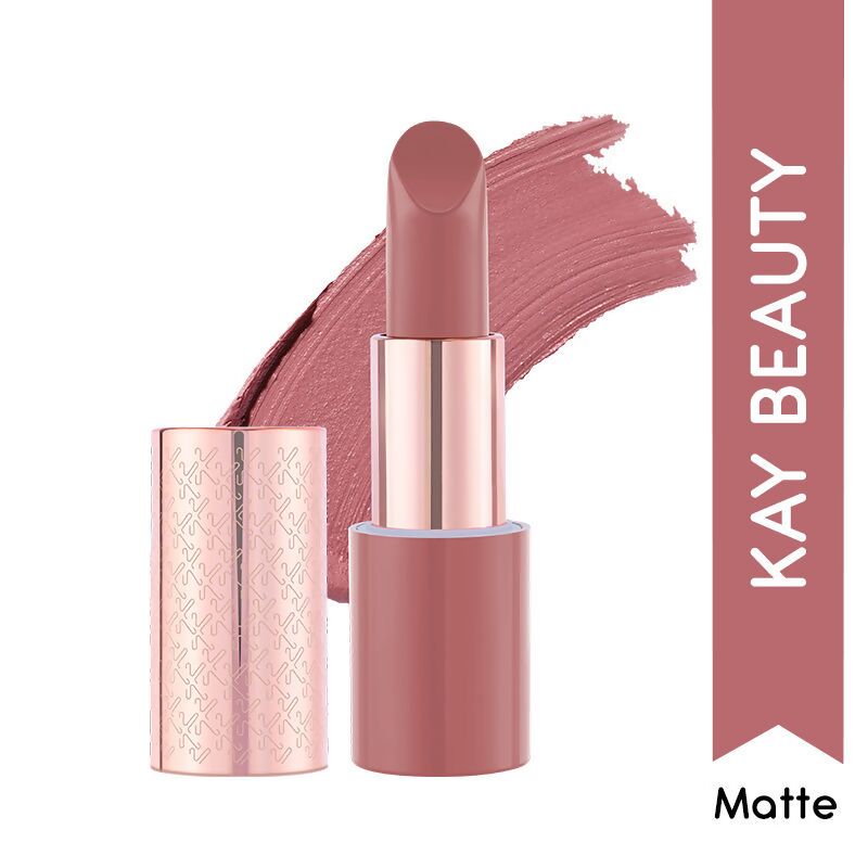 Kay Beauty By Katrina Kaif Matte Drama Long Stay Lipstick - Thriller