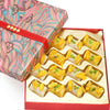 Ghasitaram Mini Assorted Kaju Rolls in Pink Box
