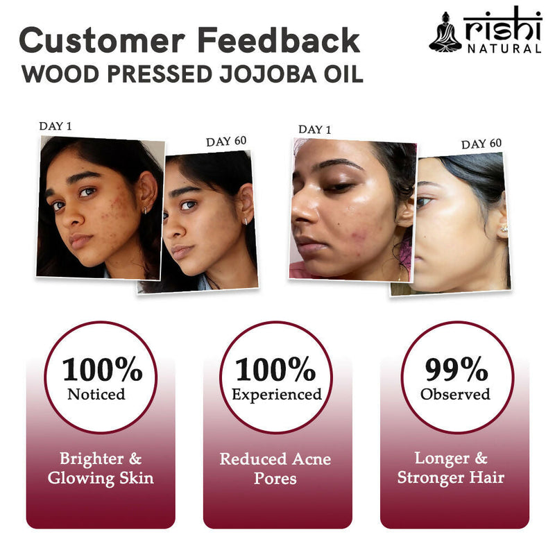 Rishi Natural Jojoba Oil Wood-Pressed