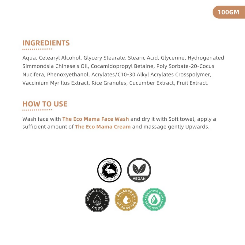 The Eco Mama Tea Tree Face Scrub