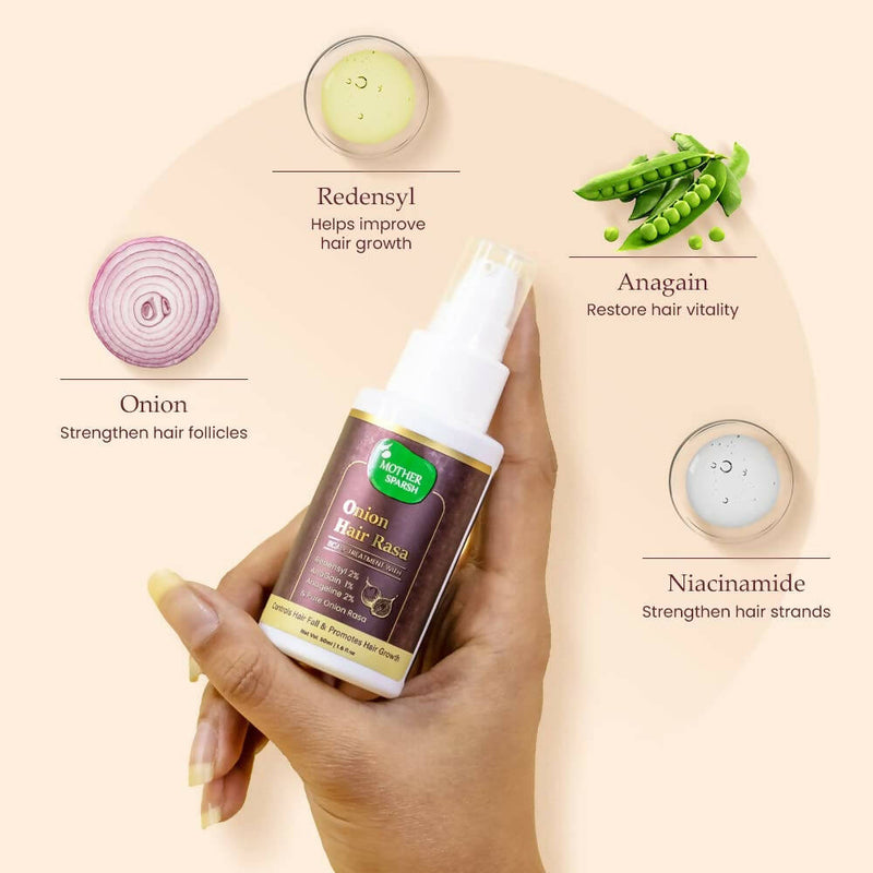 Mother Sparsh Onion Rasa with 2% Redensyl, Anagain & Anageline