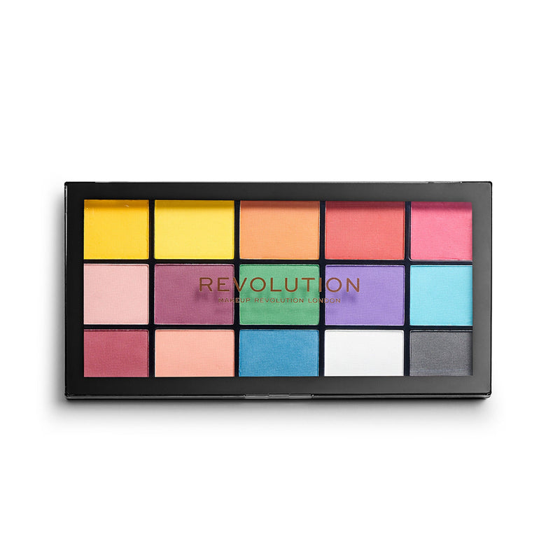 Makeup Revolution Reloaded Eyeshadow Palette-15 Smooth & Rich Shade-High Pay Off Formula - Marvellous Mattes