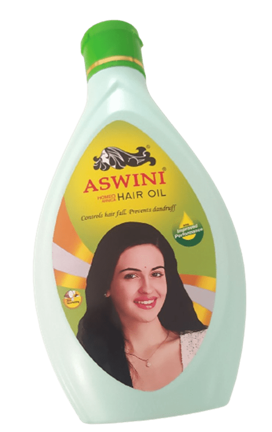 Aswini Homeo Hair Oil- Helps in Stopping Hair Fall & Dandruff