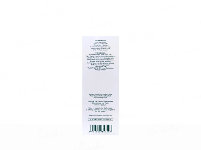 Dermadew Aloe Plus Moisturiser Cream