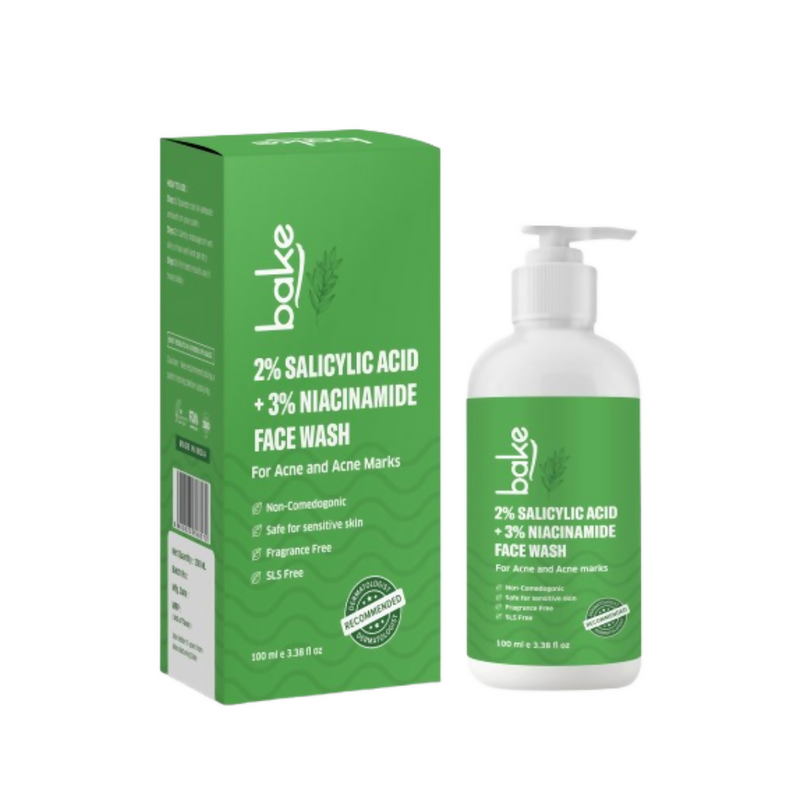 Bake 2% Salicylic Acid & 3% Niacinamide Face Wash