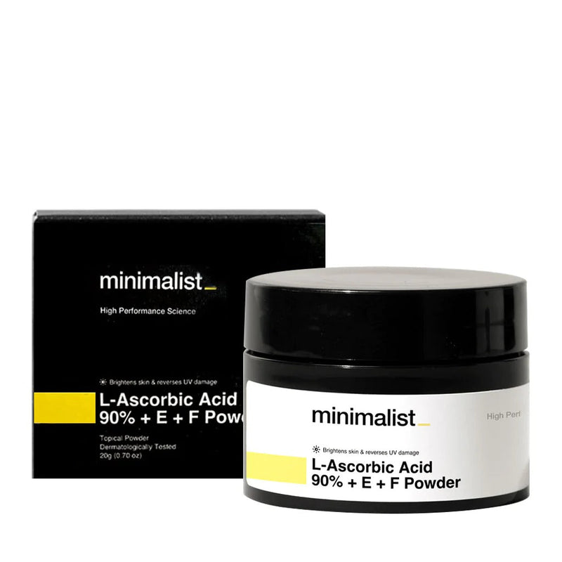 Minimalist L-Ascorbic Acid 90% + E + F Powder