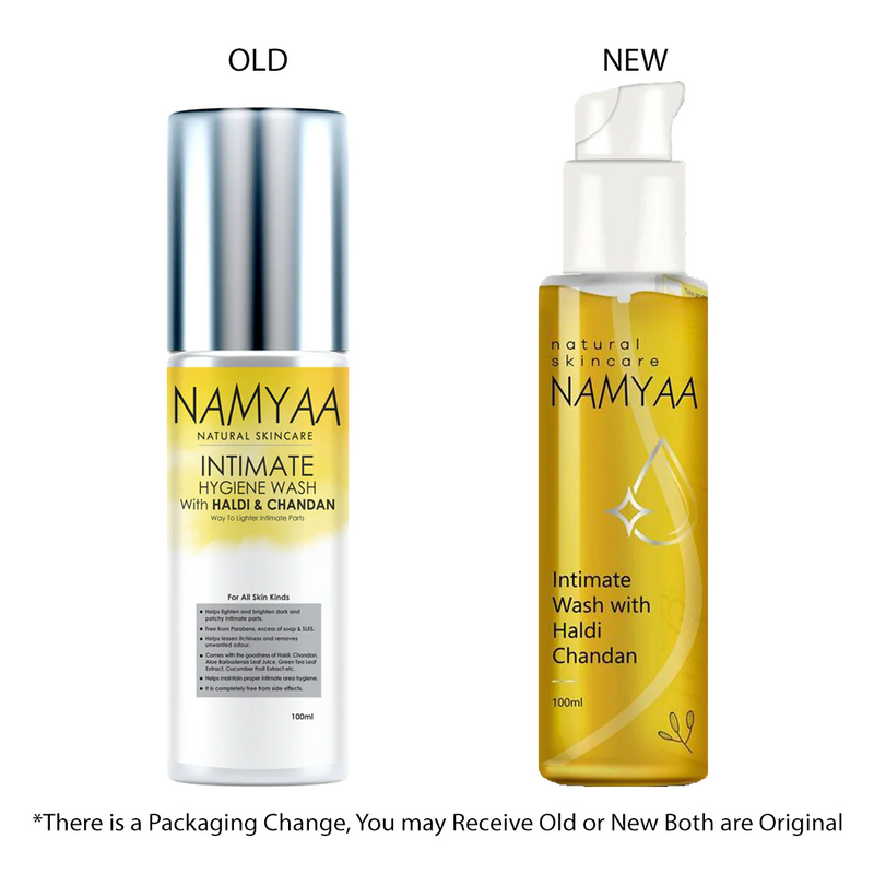 Namyaa Haldi Chandan Intimate Hygiene Wash | pH Balanced