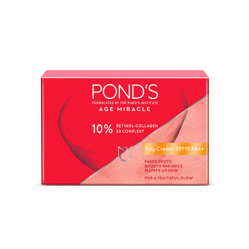 Ponds Age Miracle, Youthful Glow, Day Cream SPF 15 PA++