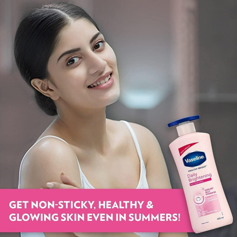 Vaseline Healthy Bright Daily Brightening Body Lotion 400 ML
