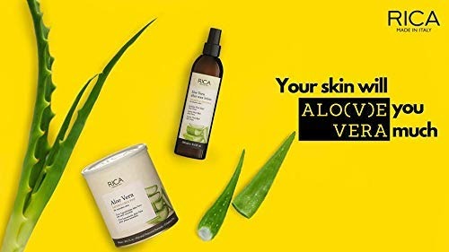 Rica Aloe Vera Liposoluable Hair Removal Wax Cream for Arms, Chest, Legs, Back, and Full Body