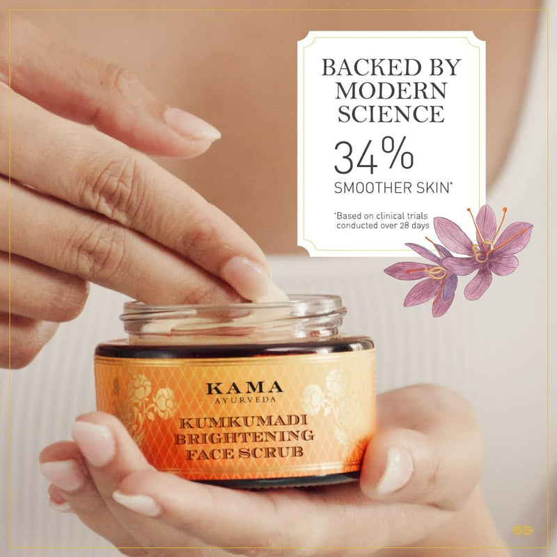 Kama Ayurveda Kumkumadi Brightening Ayurvedic Face Scrub