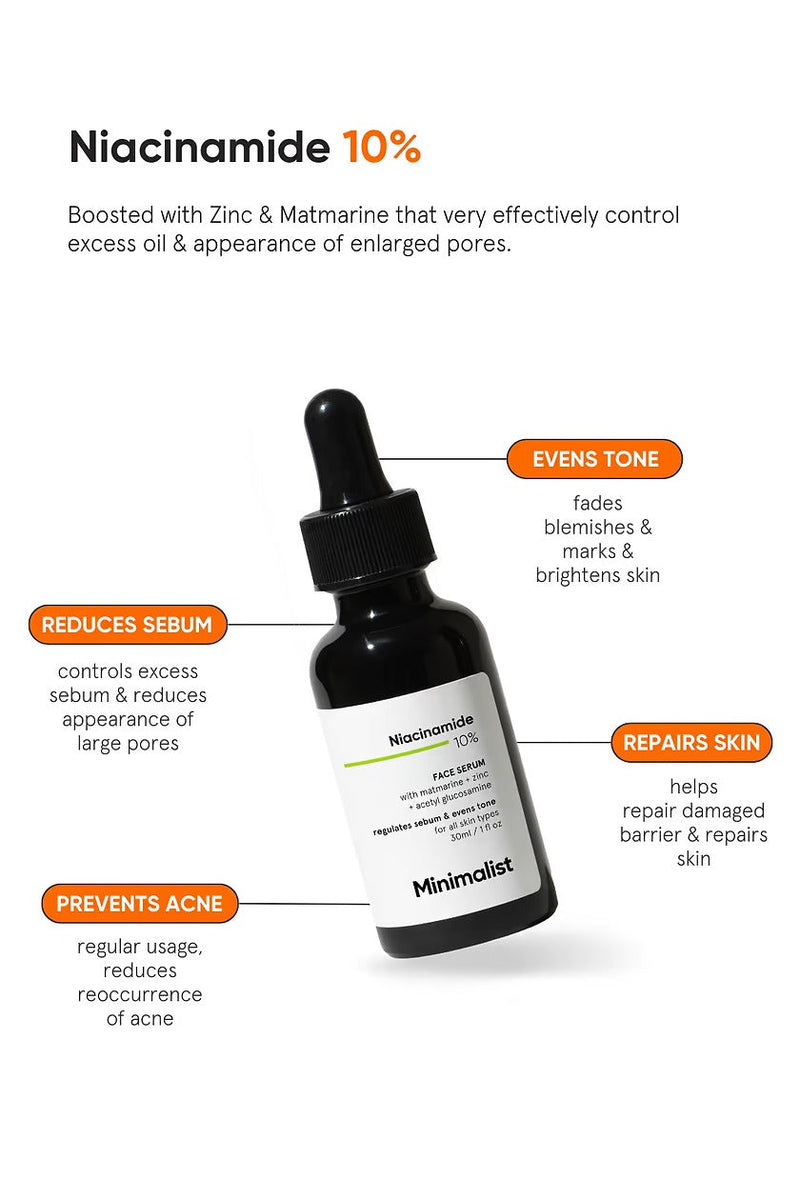 Minimalist 10% Niacinamide Face Serum