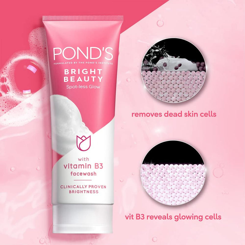 Ponds Bright Beauty Spot-less Glow Face Wash