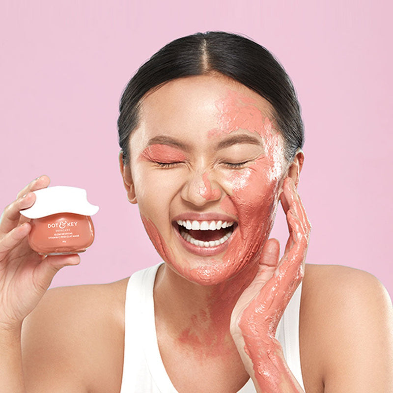 Dot & Key Glow Reviving Vitamin C Pink Clay Face Mask