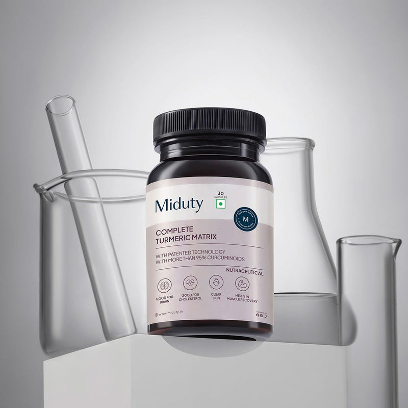 Miduty by Palak Notes Complete Turmeric Matrix Capsules