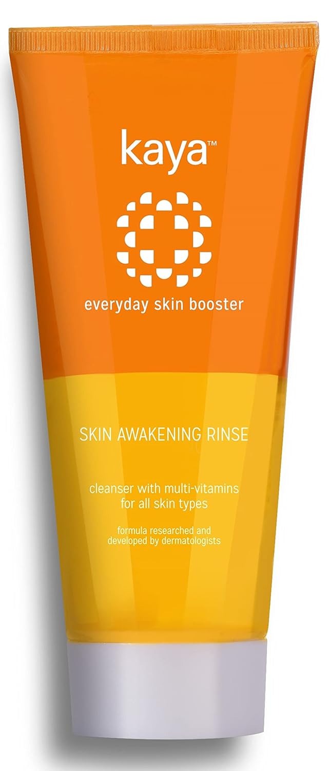 Kaya Skin Awakening Rinse Face Wash with Niacinamide, Vitamin C, A & E for All Skin Types