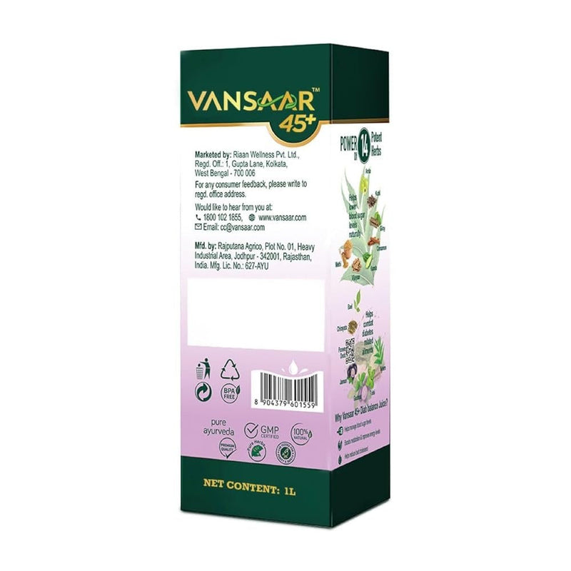 Vansaar 45+ Diab Balance Juice