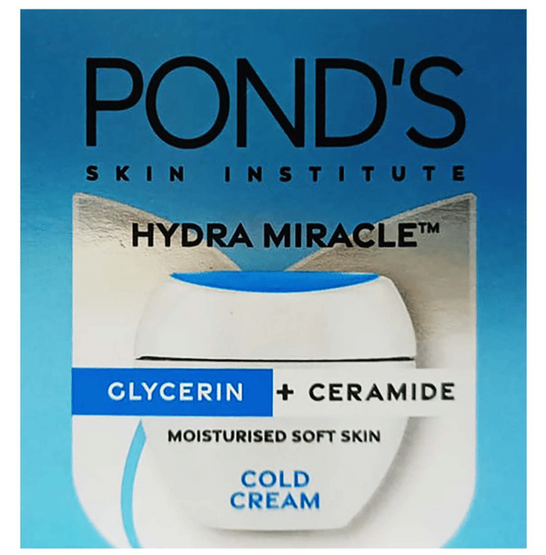 Pond's Hydra Miracle Glycerin+Ceramide Moisturised Soft Skin Cold Cream