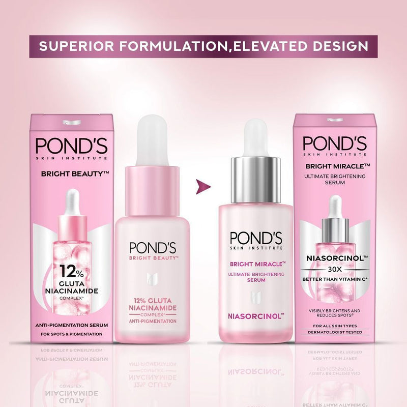 Ponds Bright Beauty Gluta Niacinamide Serum