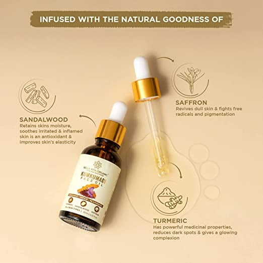 Bella Vita Organic Kumkumadi Face Glow Oil