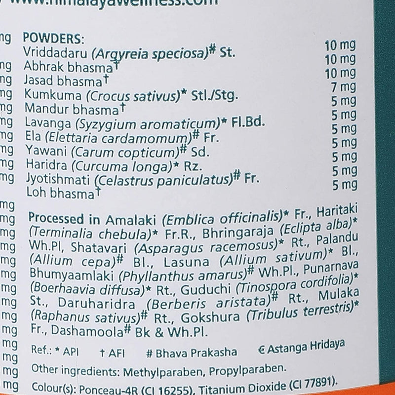 Himalaya Herbals - Geriforte Tablets