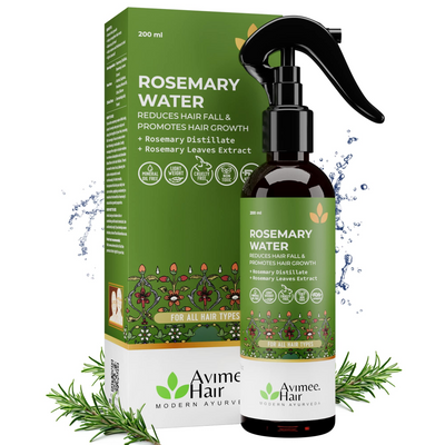 Avimee Herbal Rosemary Water For Hair And Skin For Hair Growth, Hair Fall Control and Scalp Health
