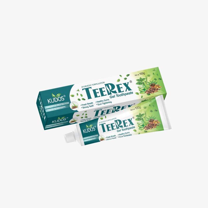 Kudos Ayurveda Teerex Gel Toothpaste - Limited Time Offer
