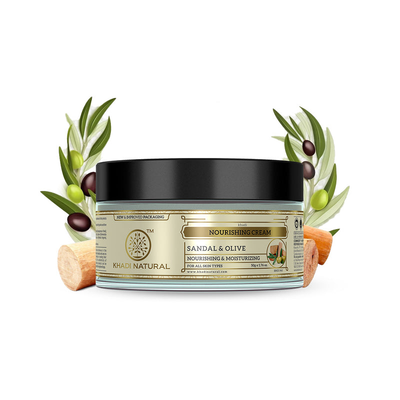 Khadi Natural Sandal & Olive Nourishing Cream