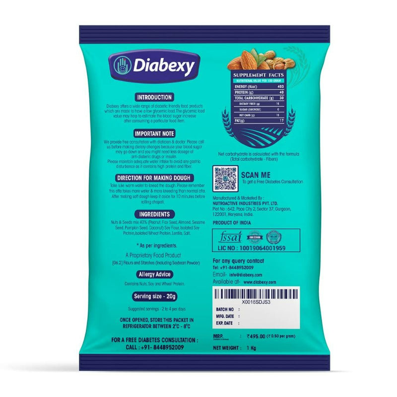 Diabexy Atta - Sugar Control for Diabetes